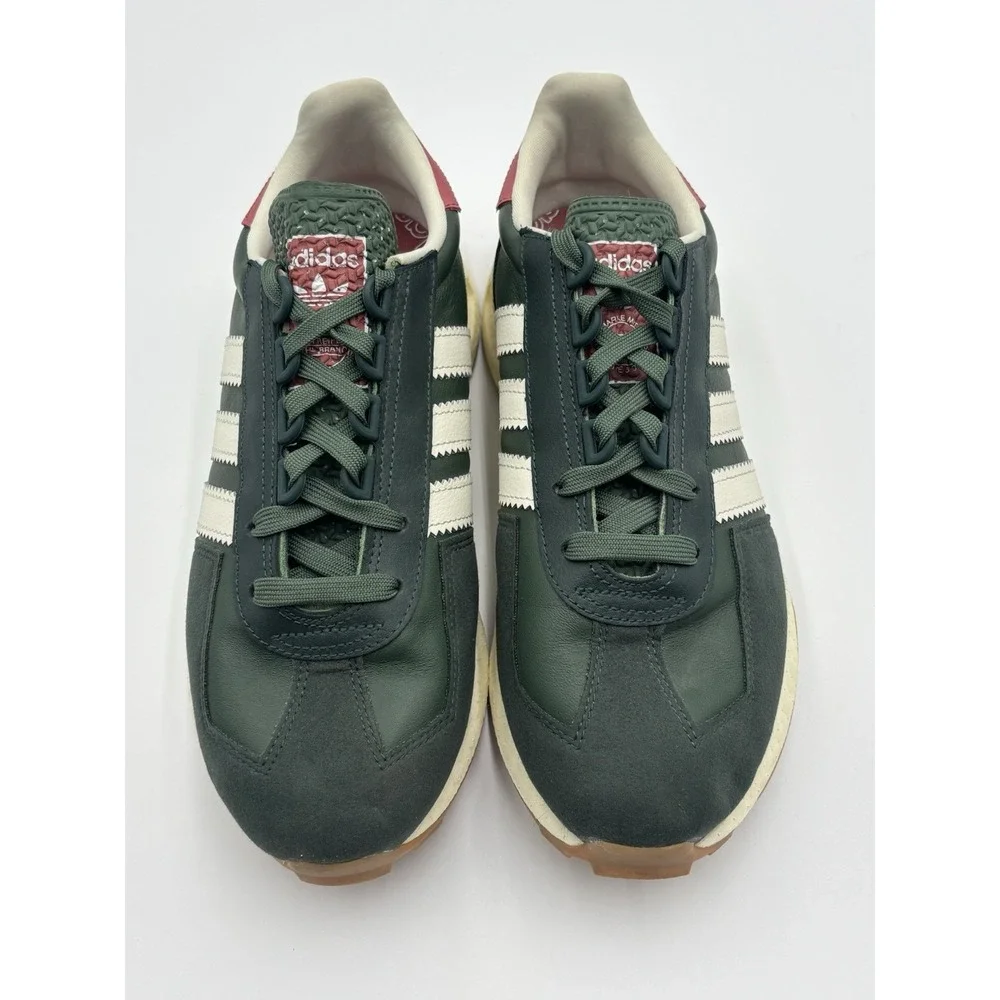 Adidas Originals Retropy E5 Sneakers Men's 9 Green Cream Boost‎ Gum Sole Casual